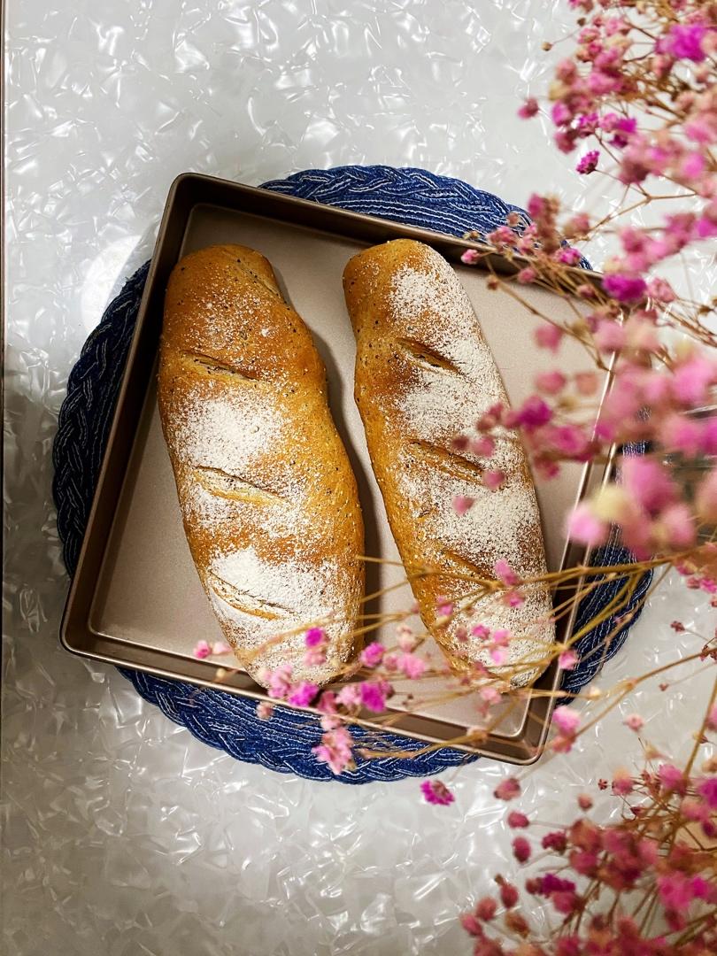 藜麦坚果全麦欧包