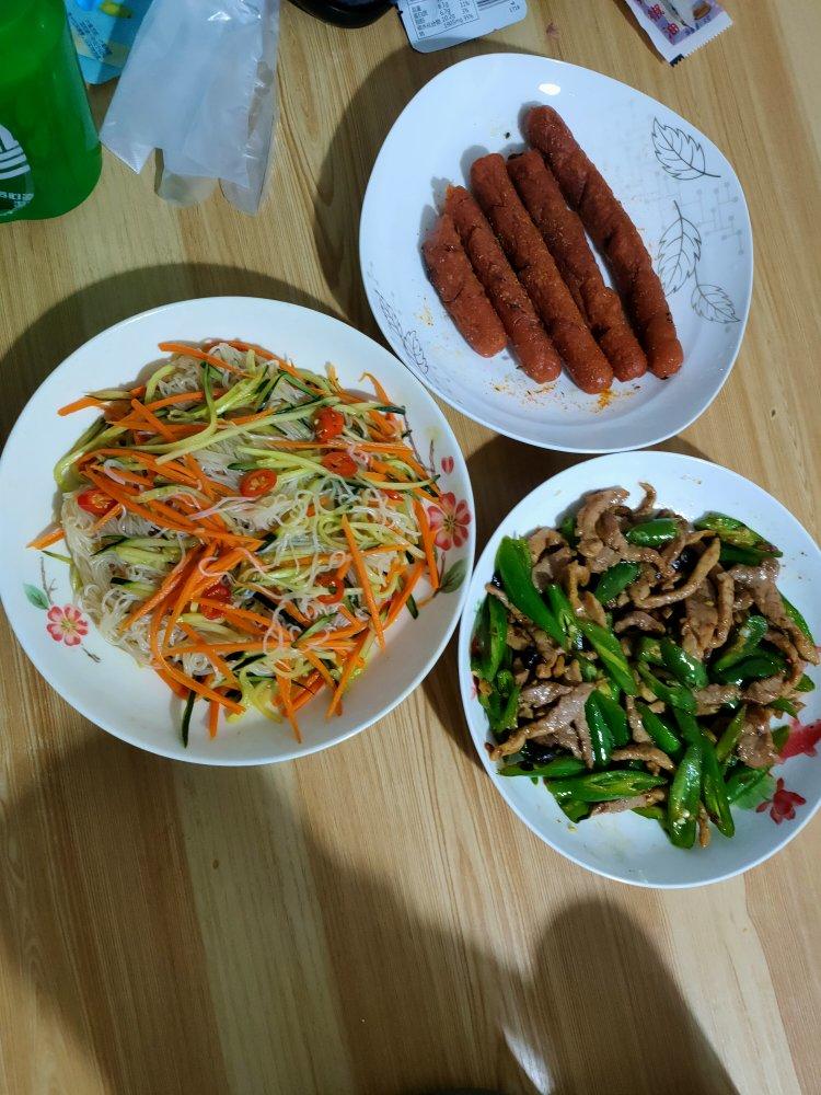 简易版凉拌粉丝