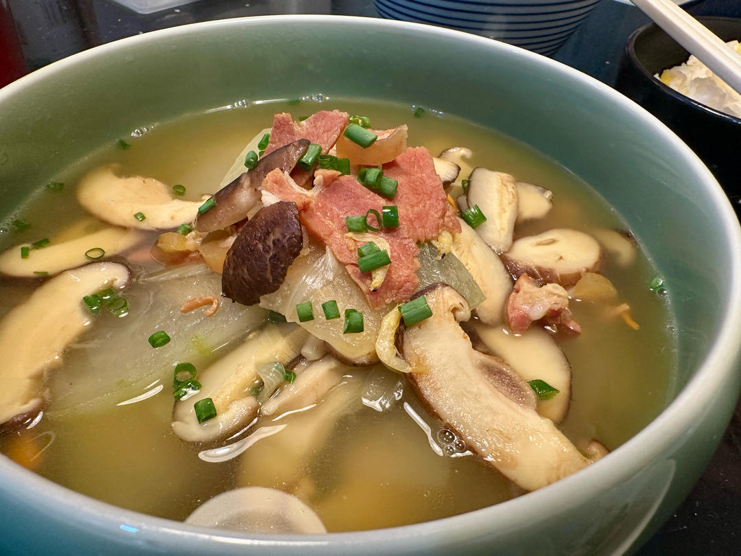 冬瓜火腿汤 鲜得掉眉毛！