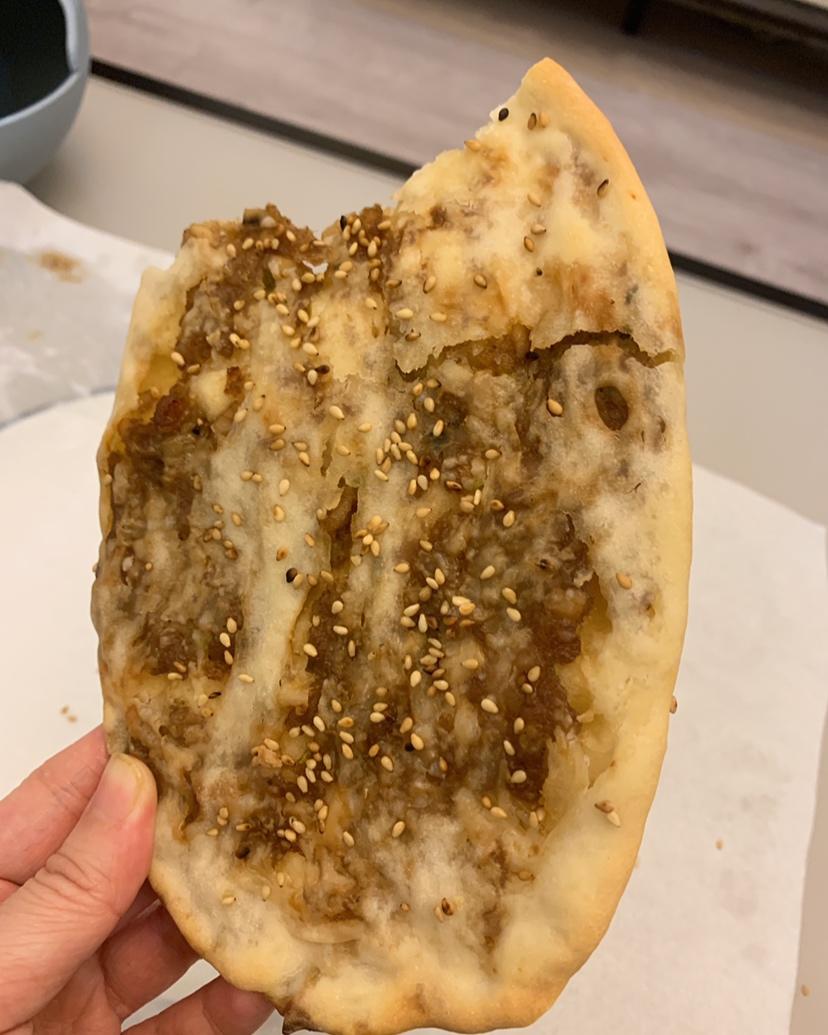 【炫富系列】榨菜鲜肉锅盔 | 外面1个的价钱这里能做8张