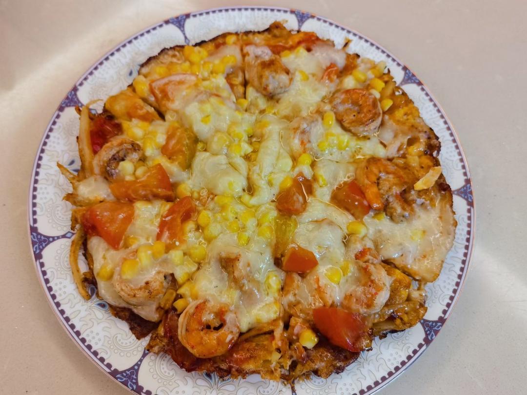 不用揉面的土豆披萨🍕