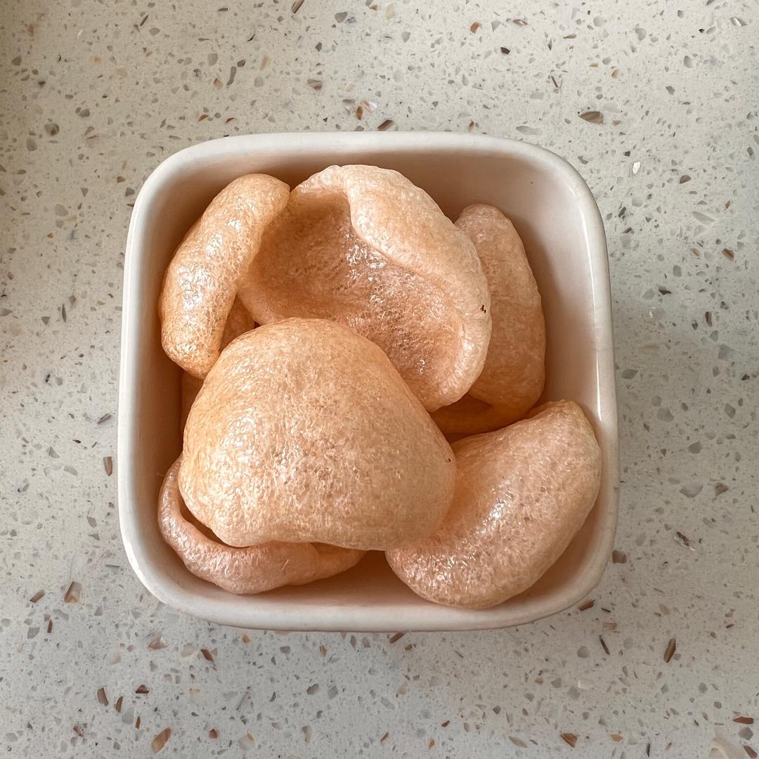 空气炸锅炸虾片（无油低卡零食）