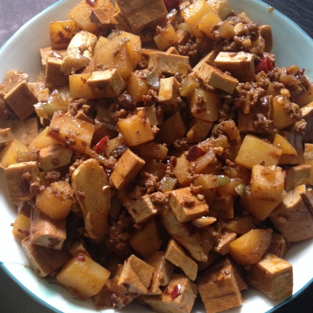 下饭神器---老干妈炒香干