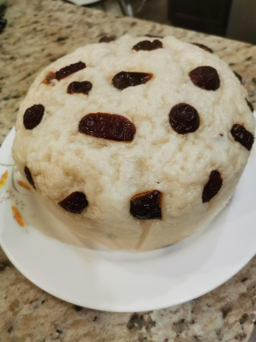 白面红枣发糕（老爸拿手面食之一）