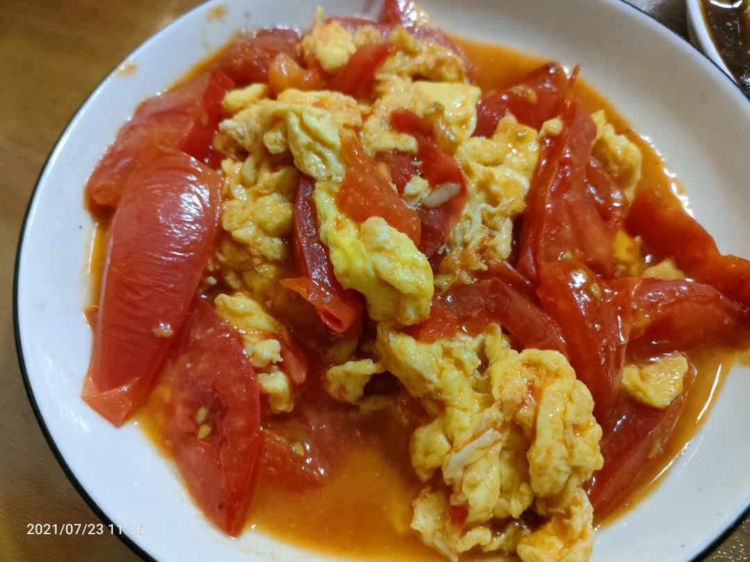 超级下饭巨简单的🍅西红柿炒鸡蛋🥚