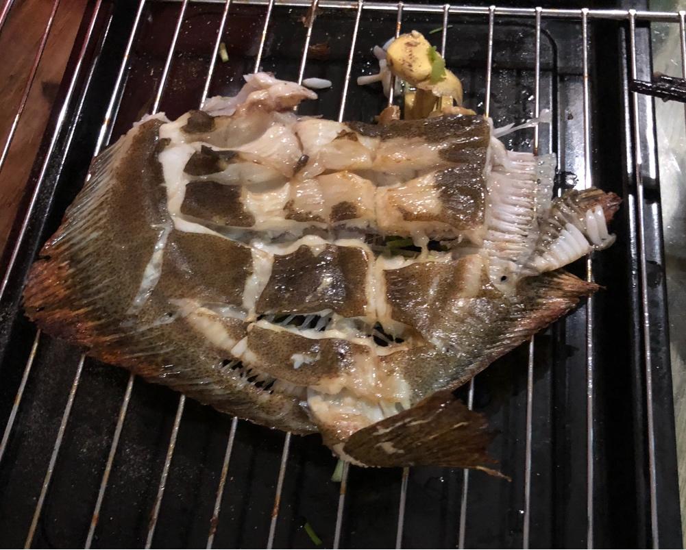 宴客硬菜烤多宝鱼
