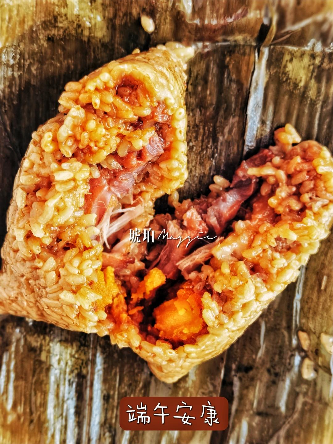 高考前吃板栗鲜肉粽子｜一定高“粽”