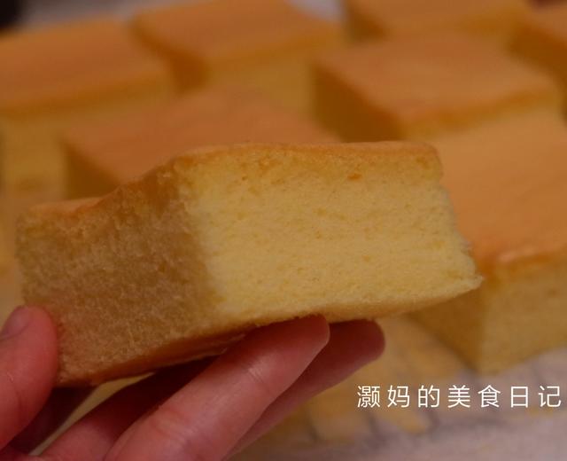 古早味蛋糕(烫面法)的做法