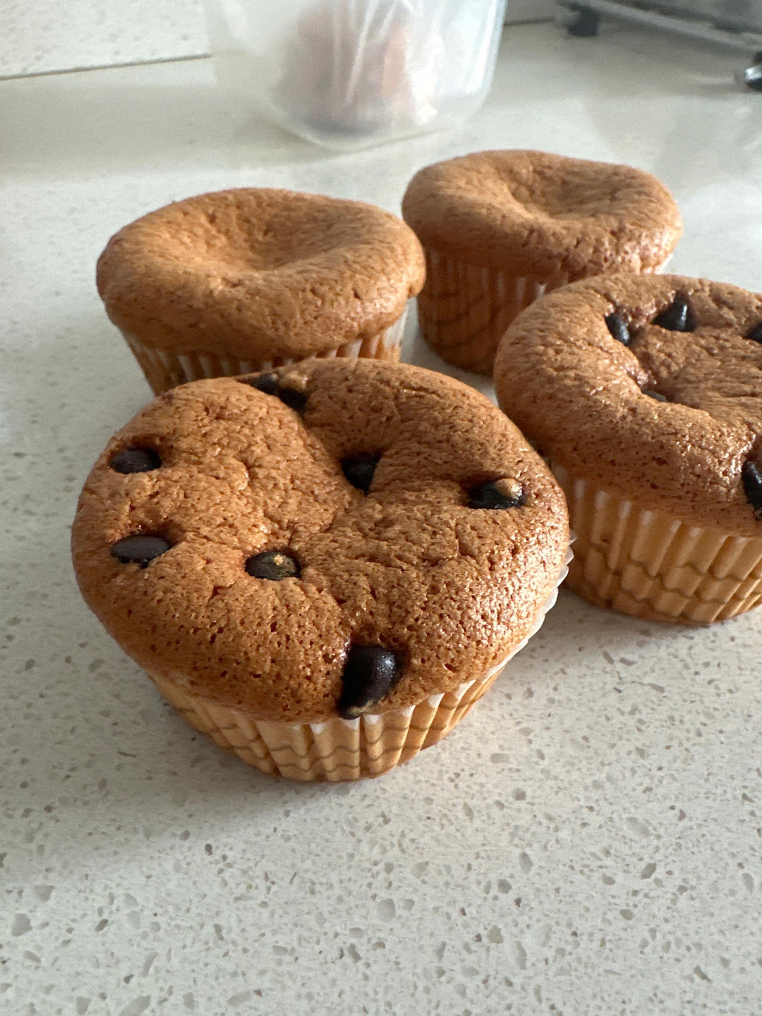 戚风杯子蛋糕的两份笔记