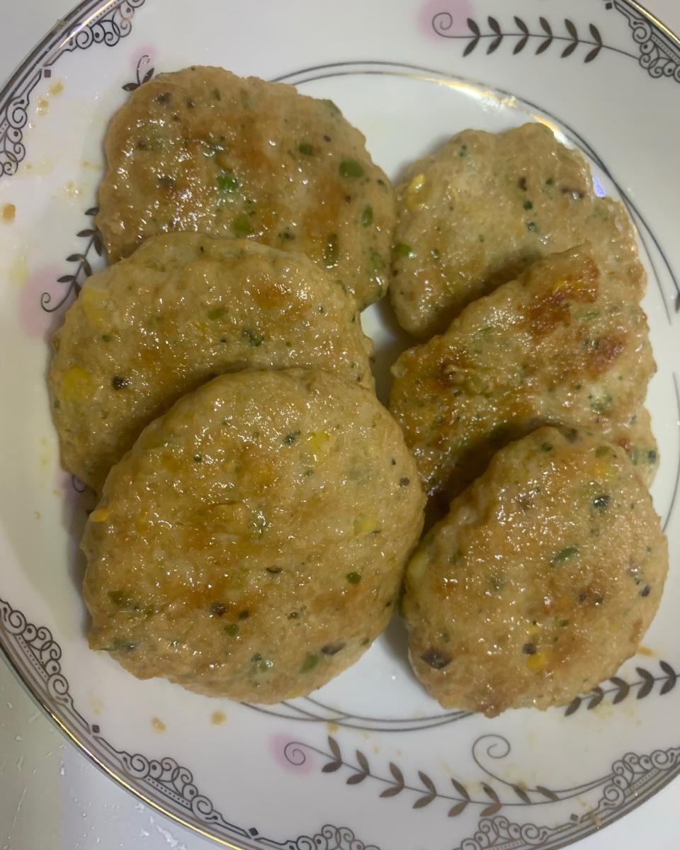 减脂鸡胸肉饼