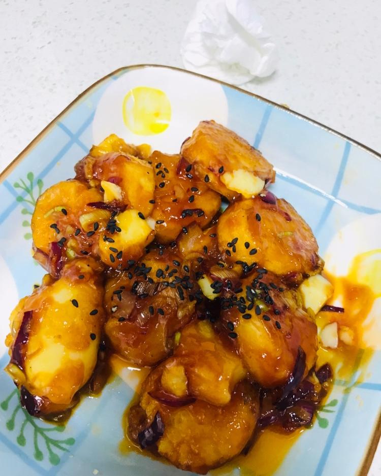 酸酸甜甜的鸡蛋豆腐