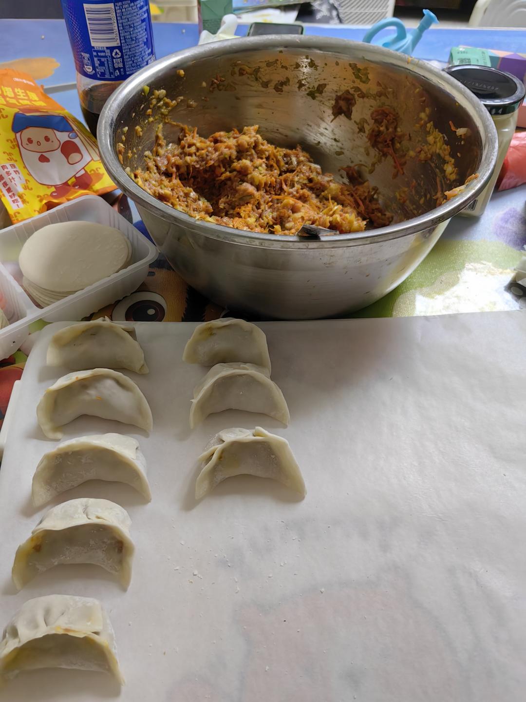 牛肉胡萝卜大葱饺子馅