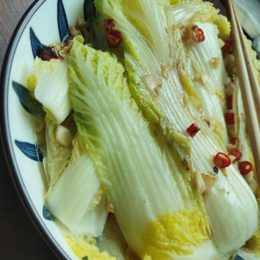 5分钟搞定‼️家常菜蒜香娃娃菜，巨好吃！