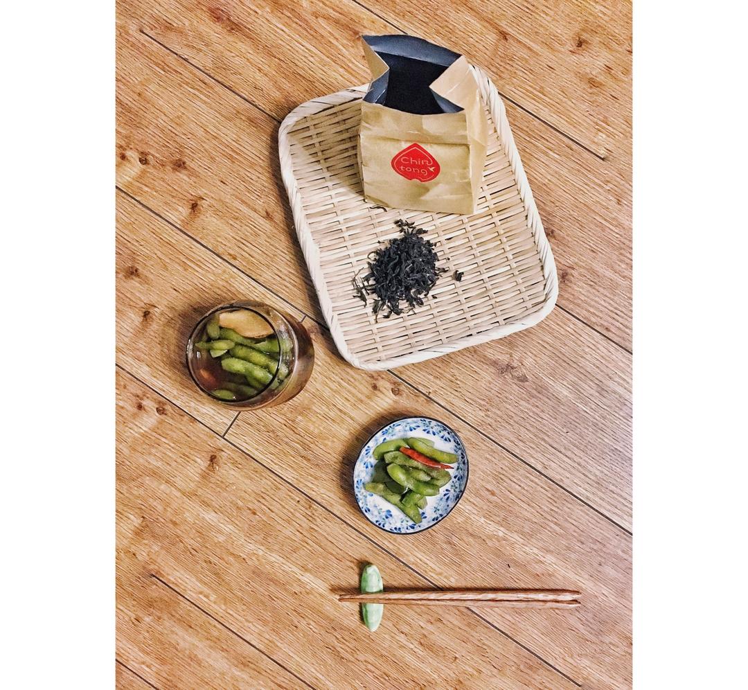 茶香毛豆