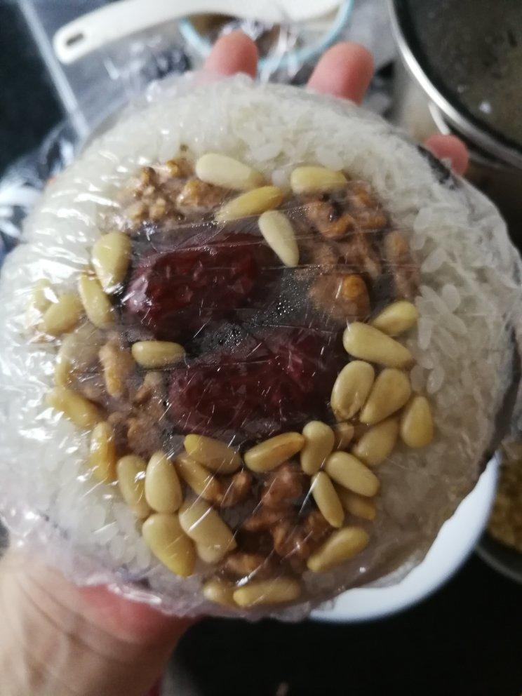【猪油夹沙八宝饭】古法蒸糯米
