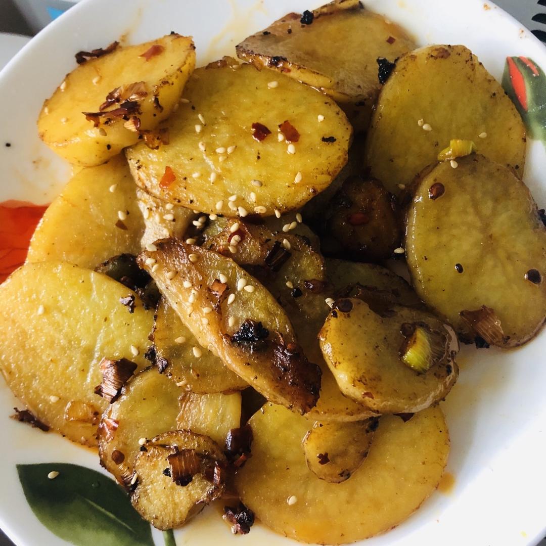 干锅土豆片