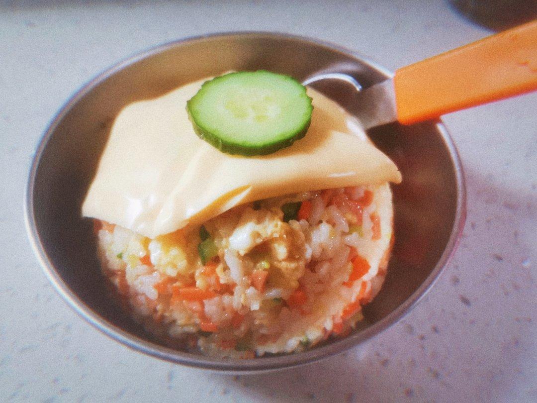 奶酪芝士什锦炒饭