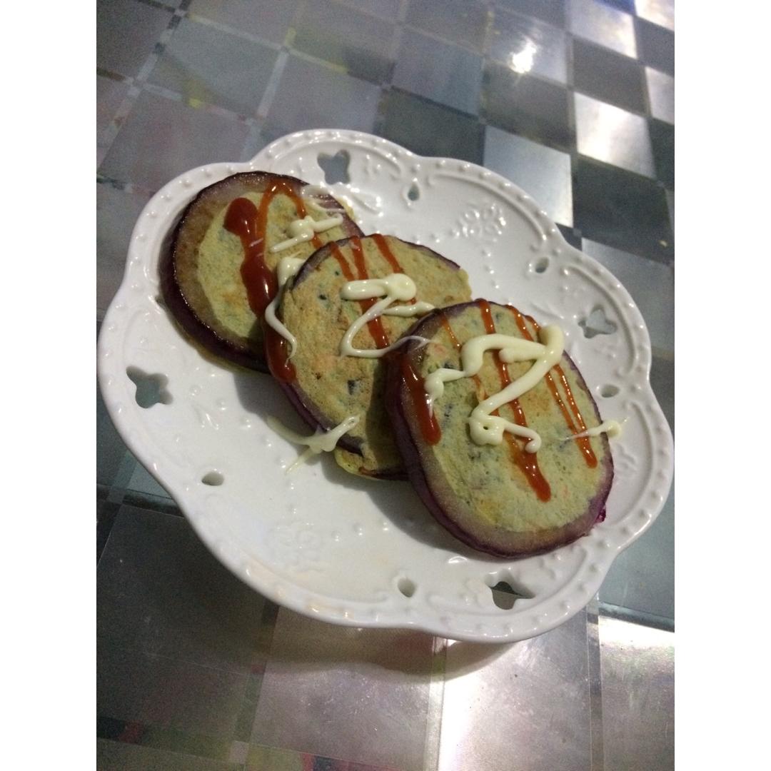洋葱圈蛋饼