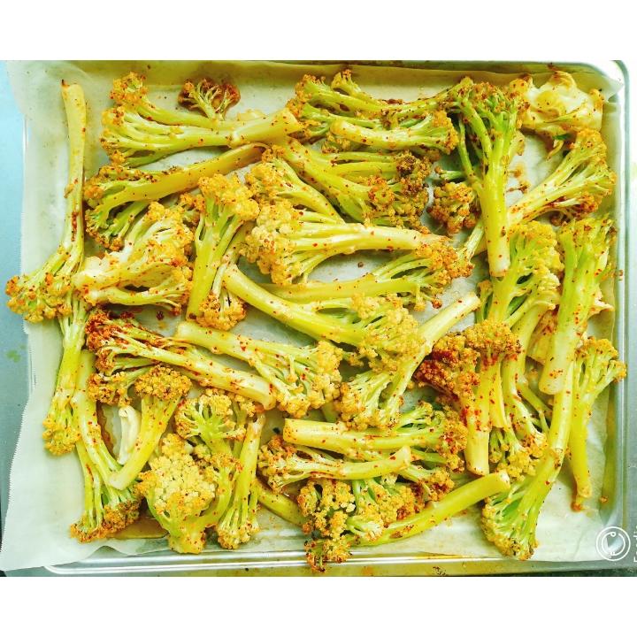 干烤菜花