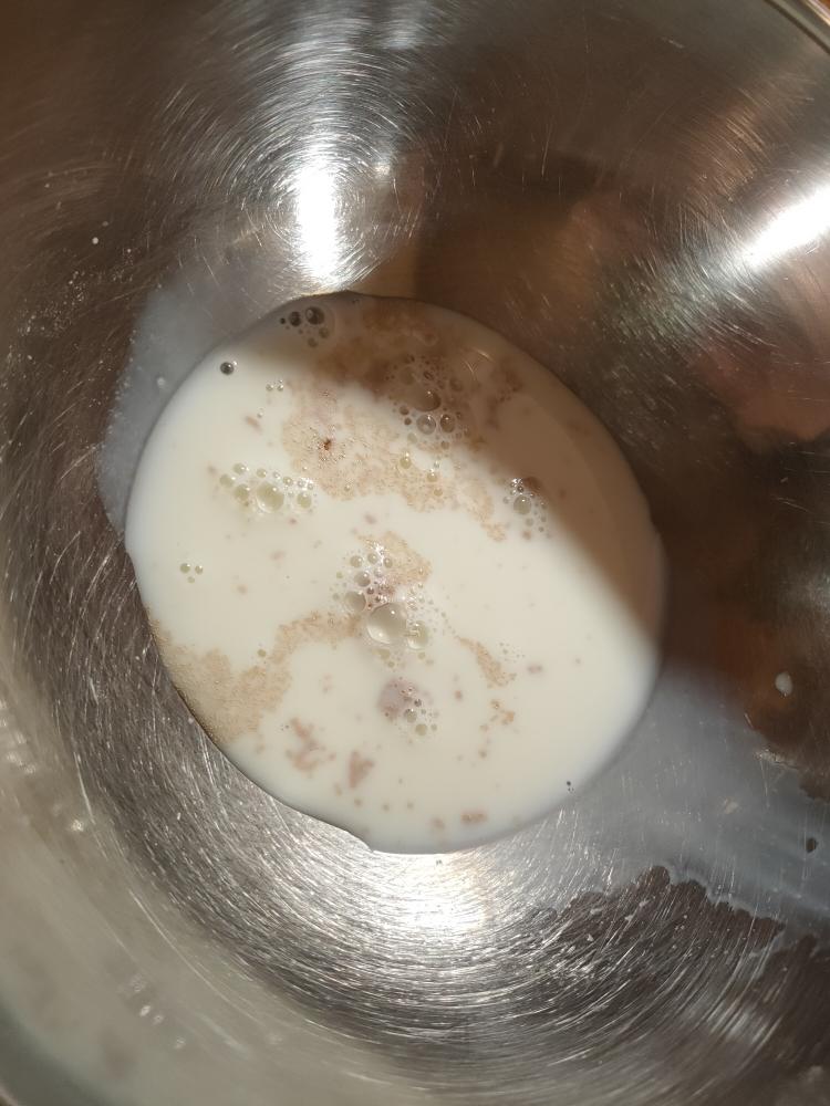 纯奶手撕吐司的做法 步骤1