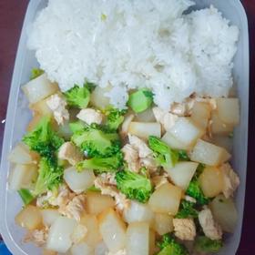 低油鸡胸肉意面