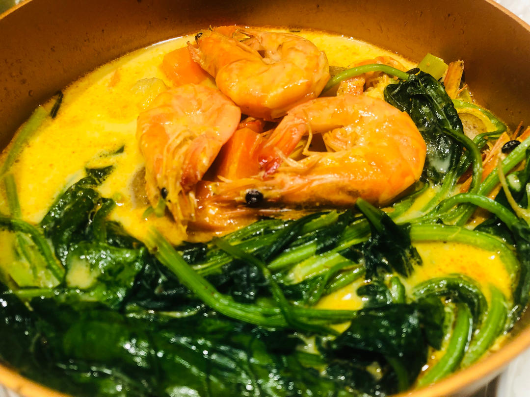 咖喱虾<绝对好吃>