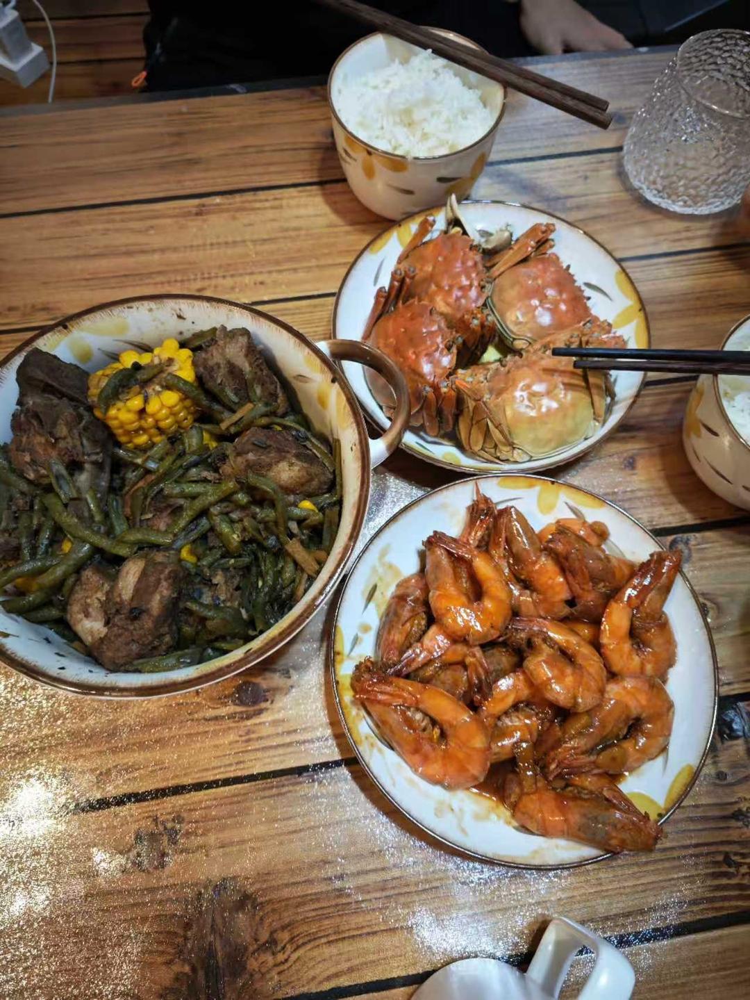 硬菜代表--排骨炖豆角土豆（豆角焖面胚子）