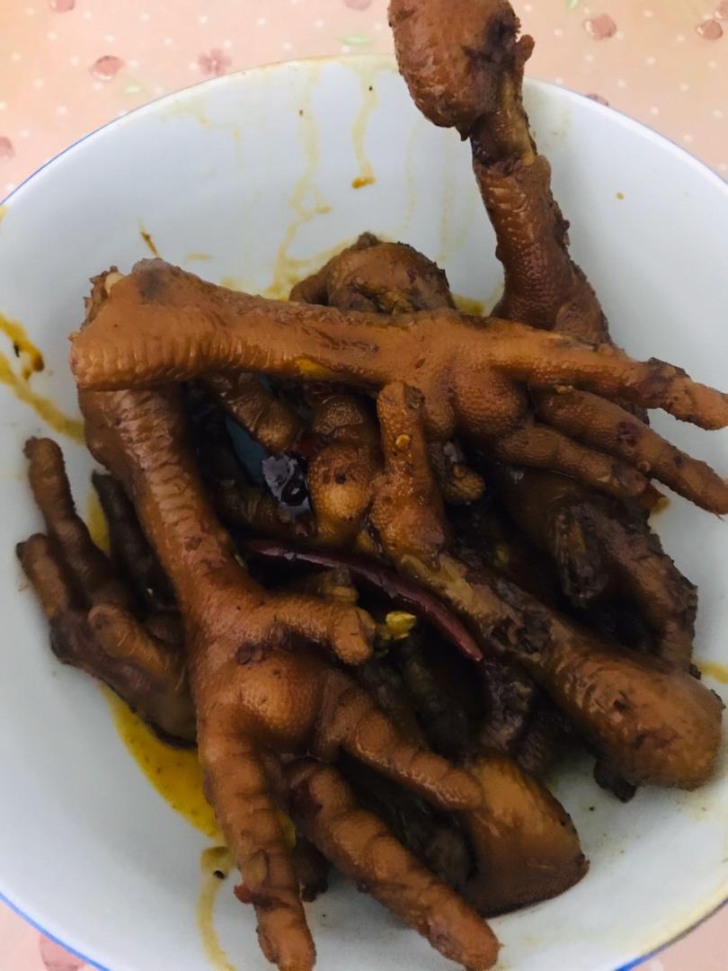 绝味麻辣鸡爪