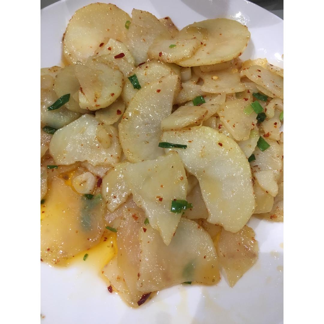 朴素的土豆片