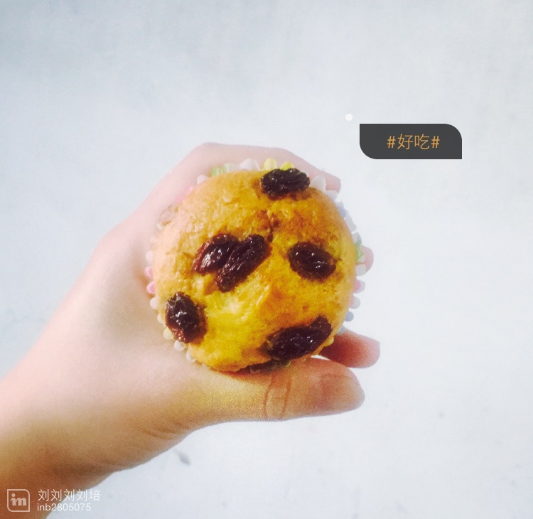 少女心的香蕉蔓越莓玛芬