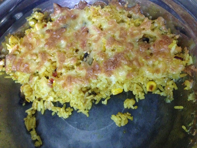 咖喱芝士焗饭