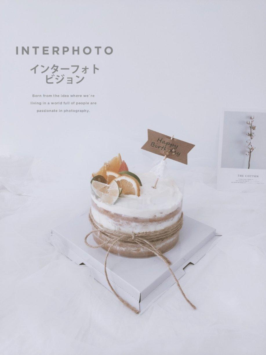 圣诞呆萌裸蛋糕