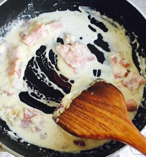 奶油培根焗饭的做法 步骤6