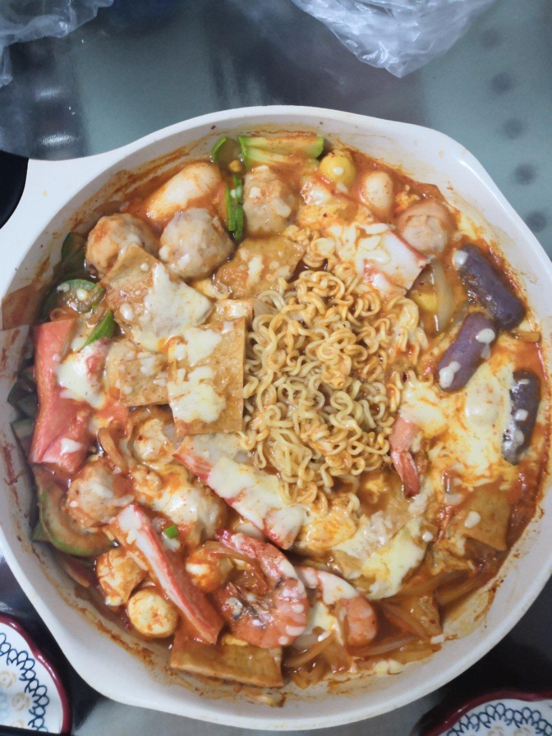 韩国部队锅拉面锅（超好吃）