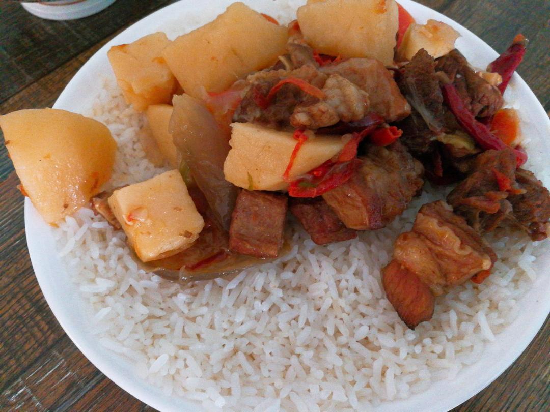 蒸米饭