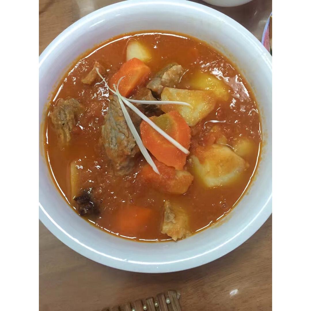 【西红柿牛腩】