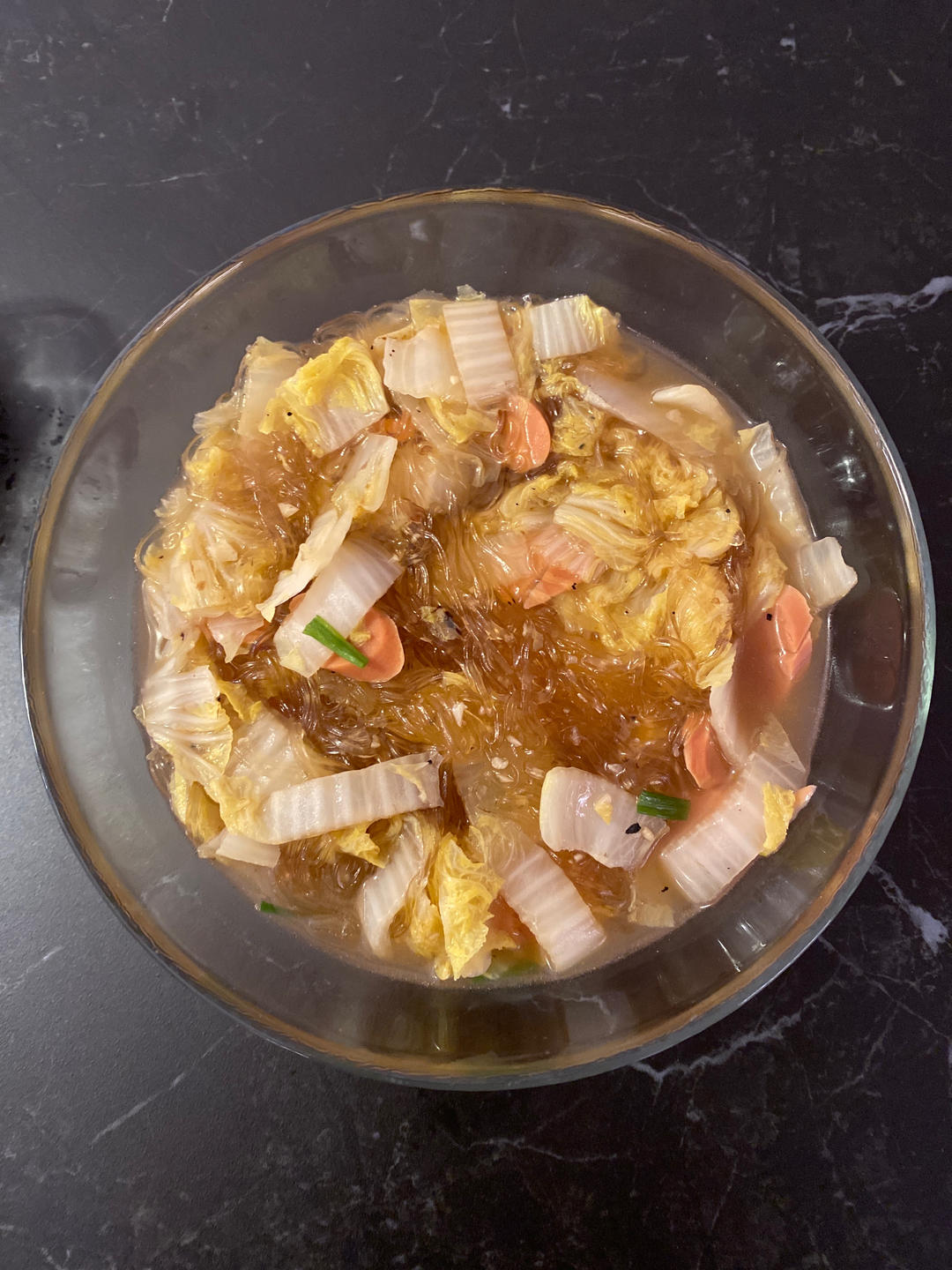 娃娃菜粉丝煲