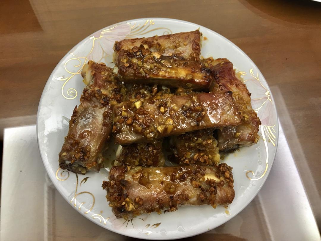 香到骨头里的蒜香排骨（烤箱）