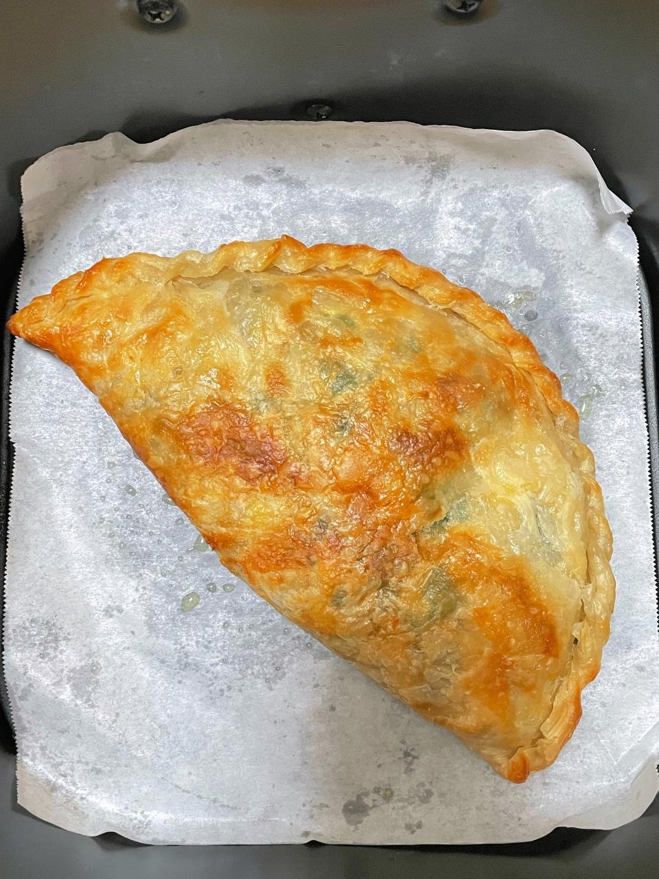 空气炸锅版韭菜鸡蛋盒子