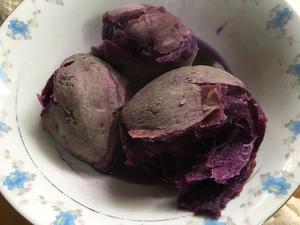 紫薯泥的做法 步骤1