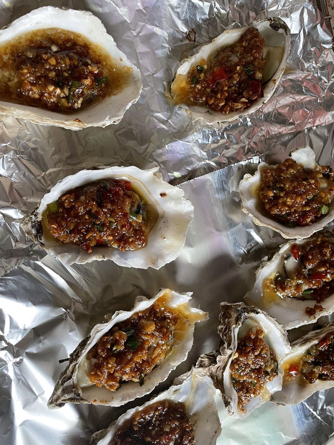 烤生蚝（烤箱版）