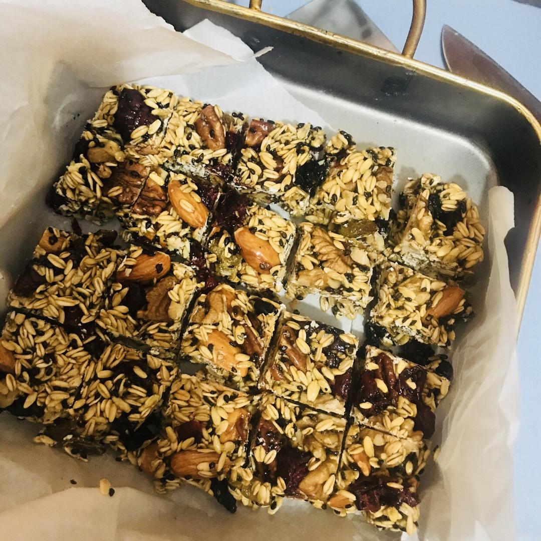 自制燕麦能量棒（Granola Bar）