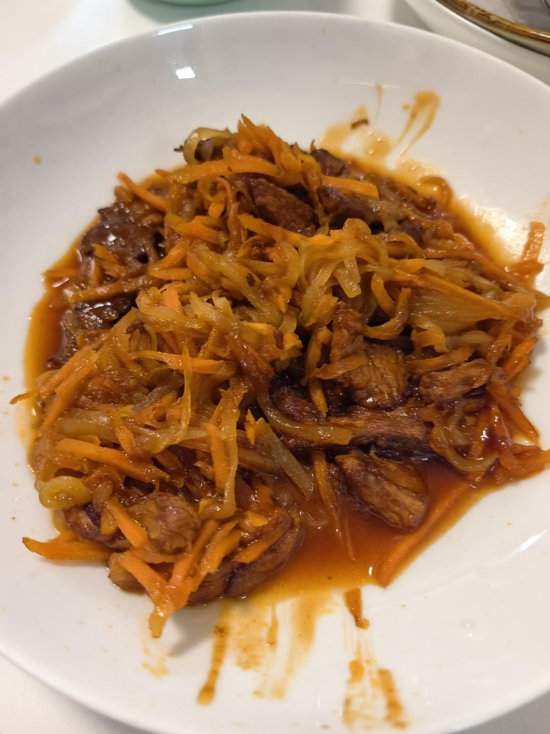 儿童无辣鱼香肉丝(鱼香汁)
