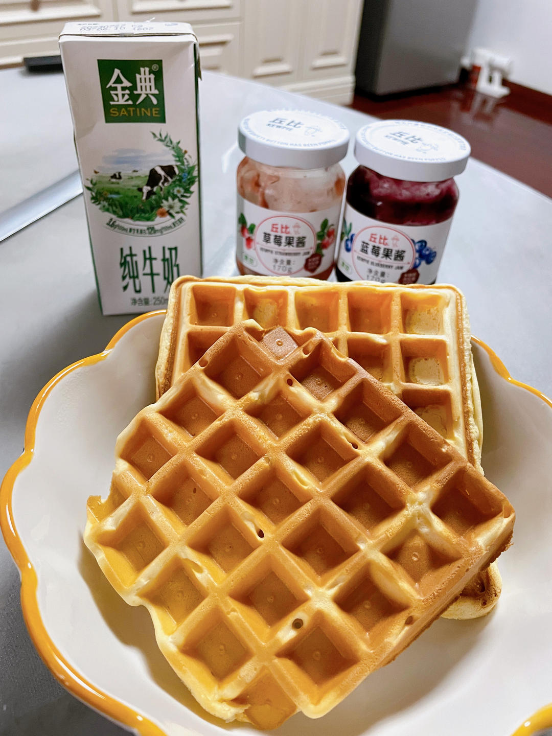 无泡打粉华夫饼(早餐机版)