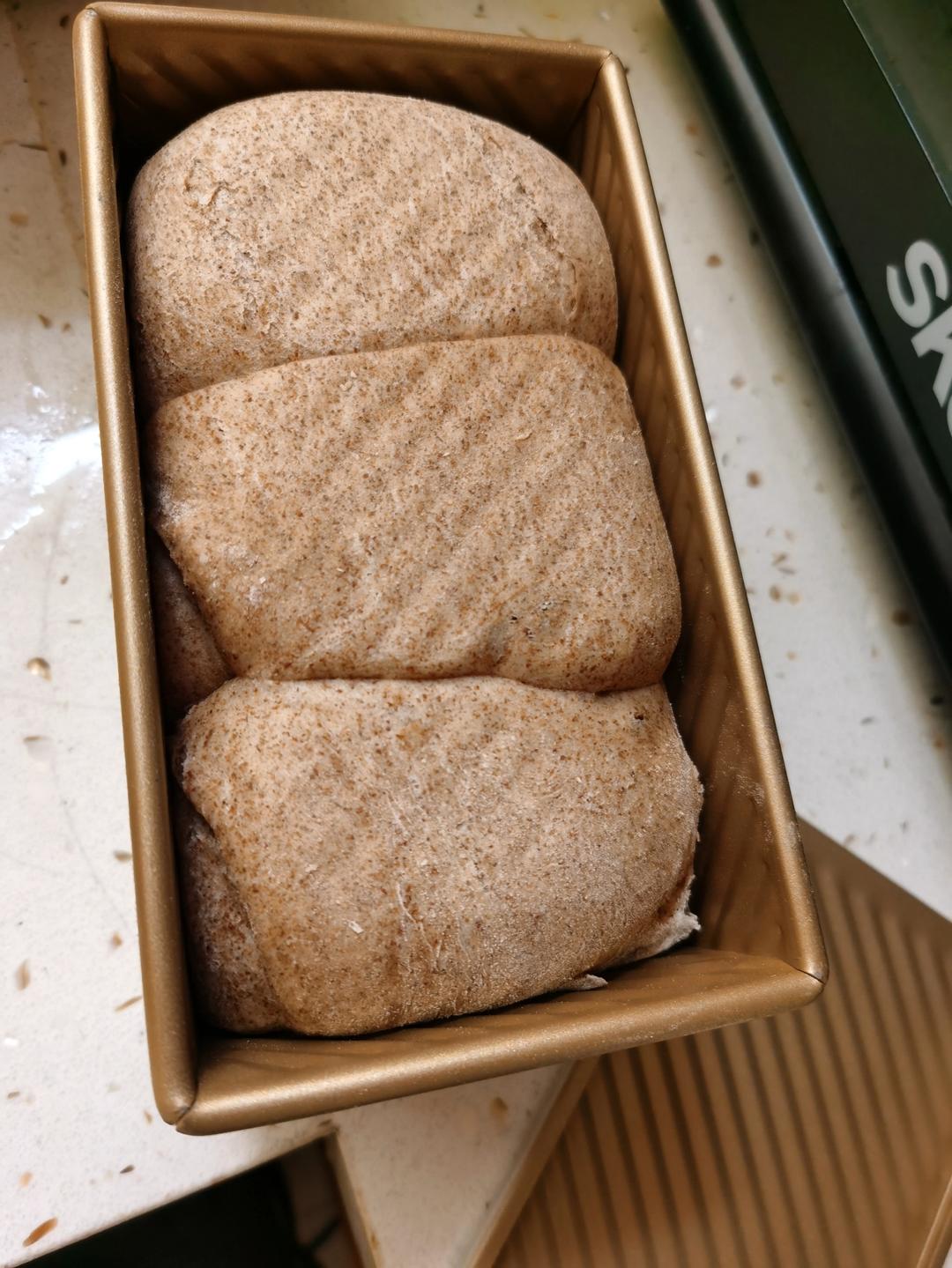 低糖无油黑麦全麦吐司