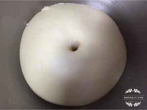 香葱鸡肉松包---5度冷藏基础发酵的做法 步骤6