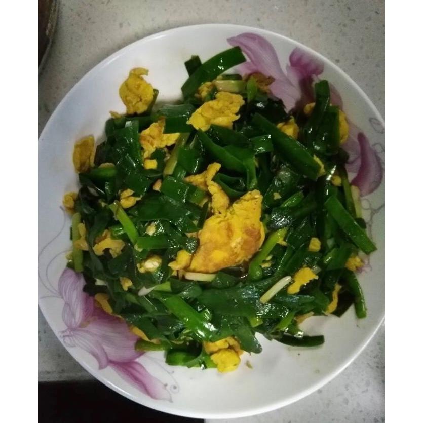 快手韭菜炒鸡蛋