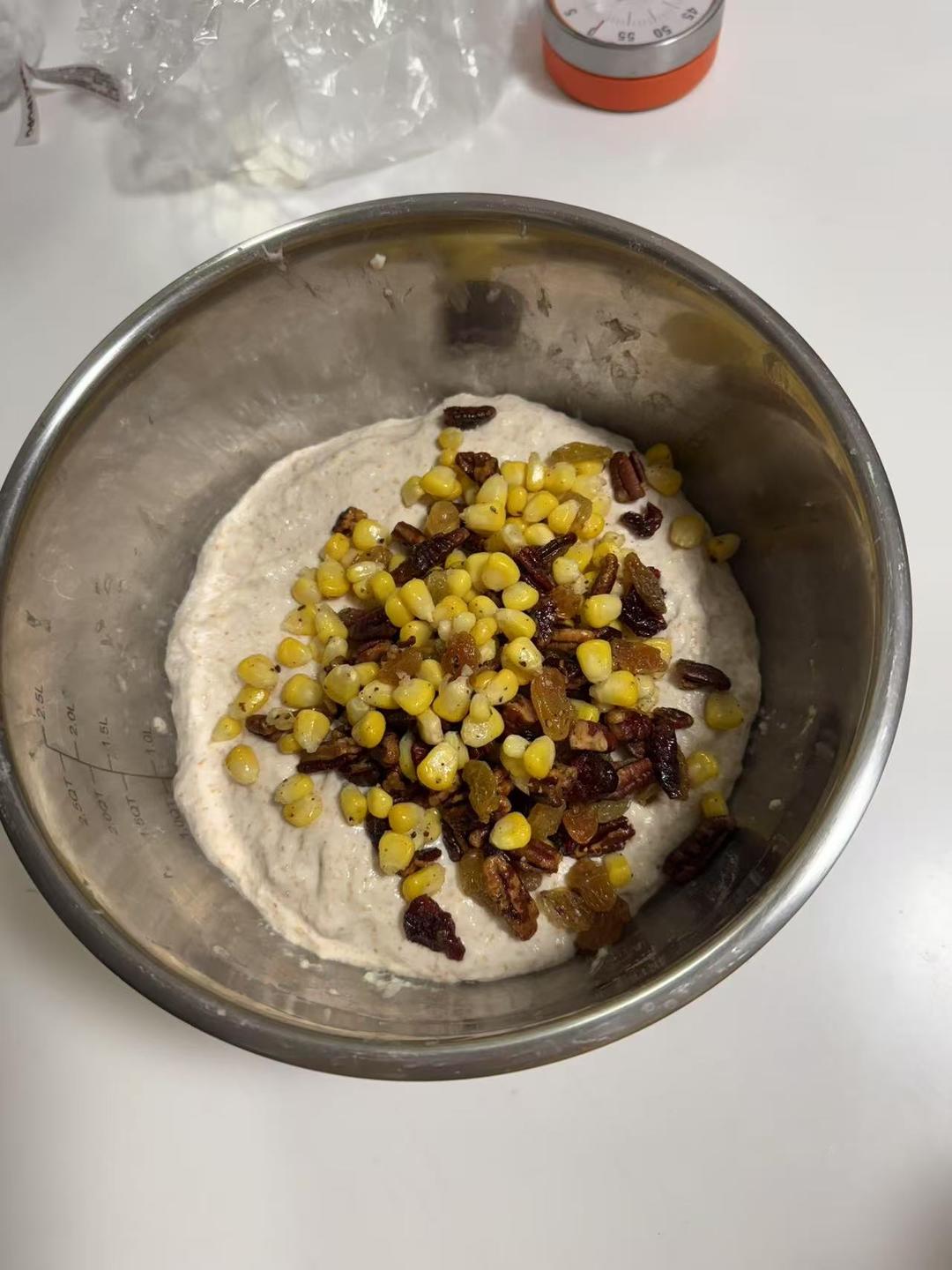 纯奶手撕吐司的做法 步骤1