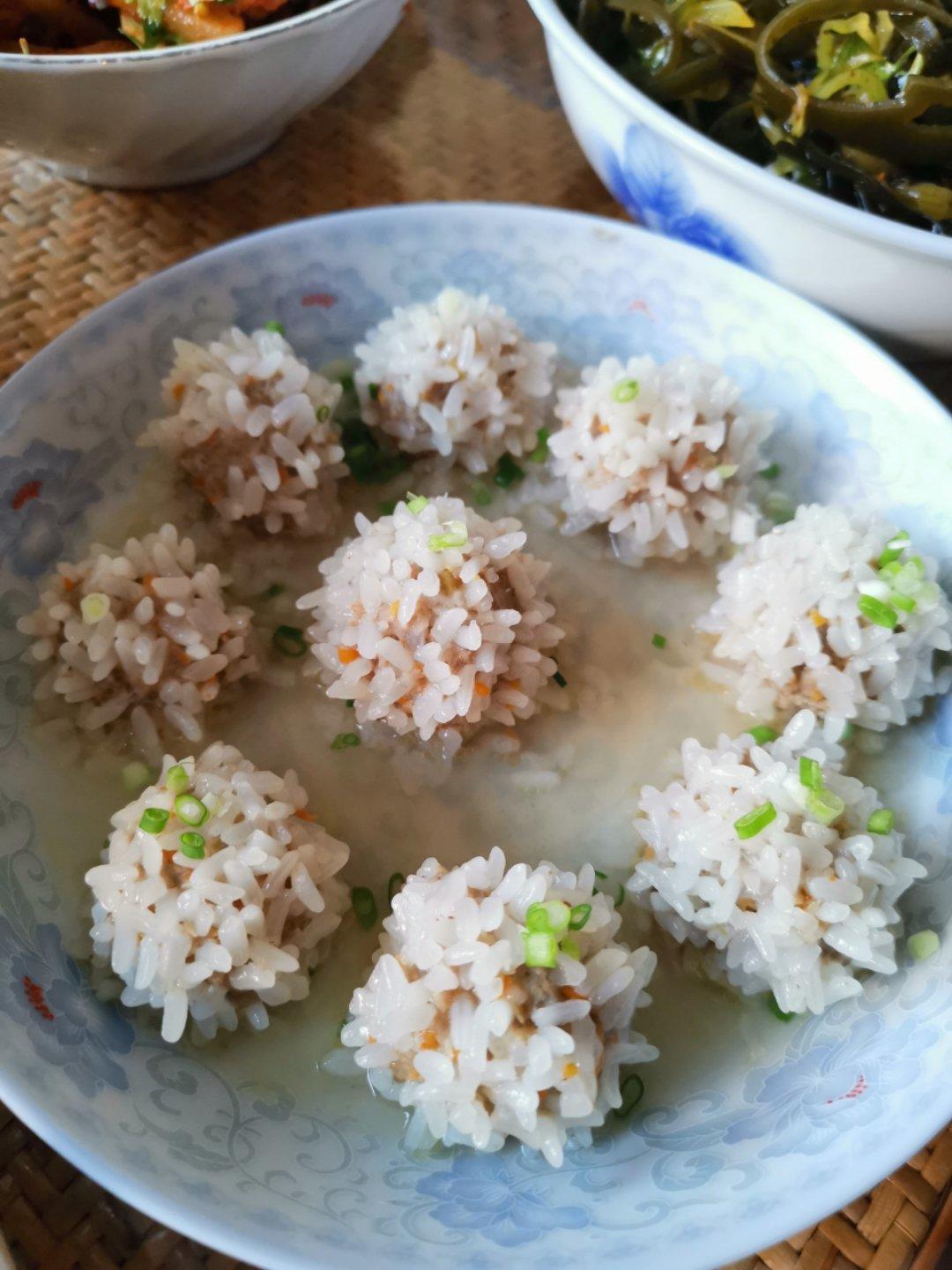 珍珠丸子【曼达小馆】2017年夜饭