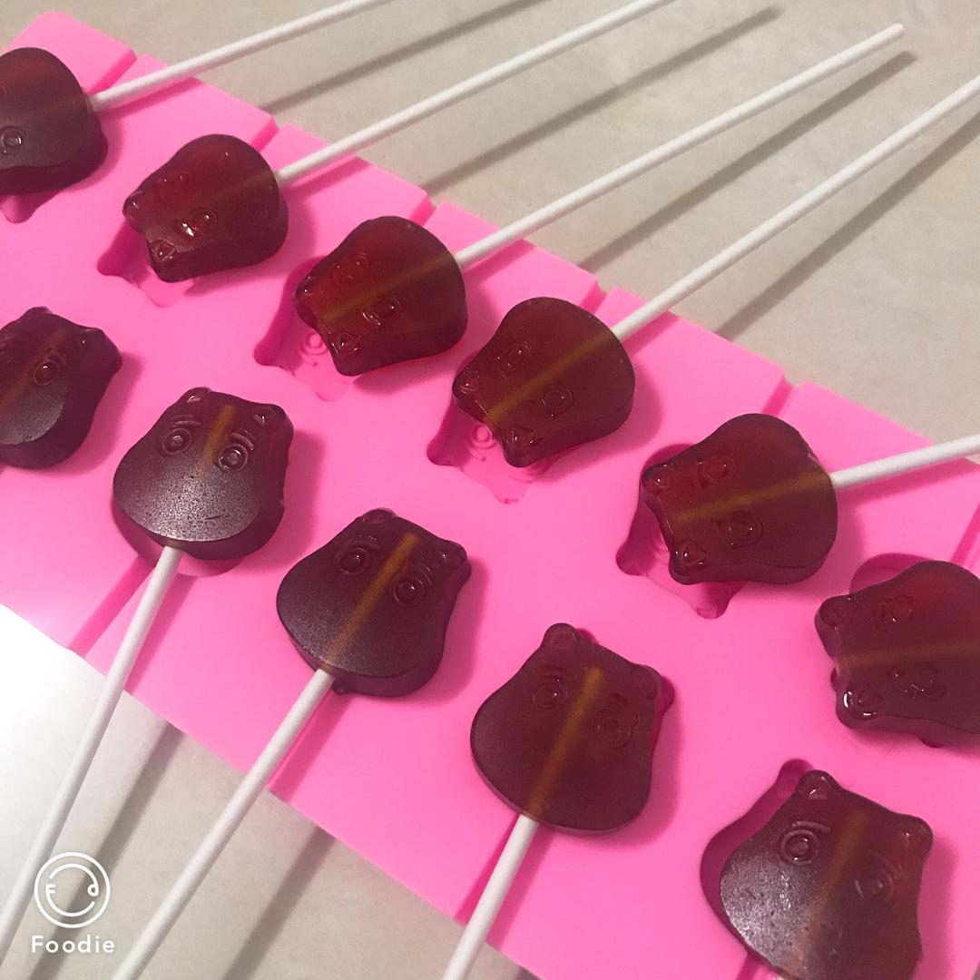 简易版秋梨膏棒棒糖